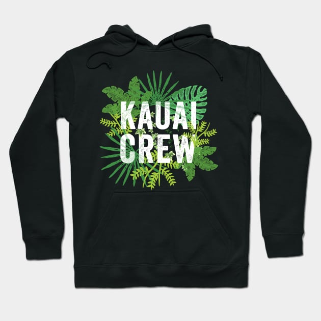 Kauai Crew Hawaii Matching Family Hawaiian Islands Travel Souvenir Hoodie by Pine Hill Goods